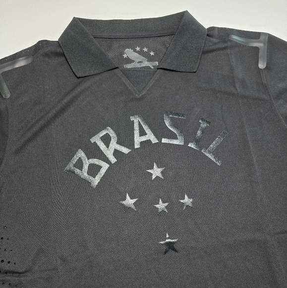 Rare Brazil Black Jersey (EU XXL / US XL) - Picture 3 of 3